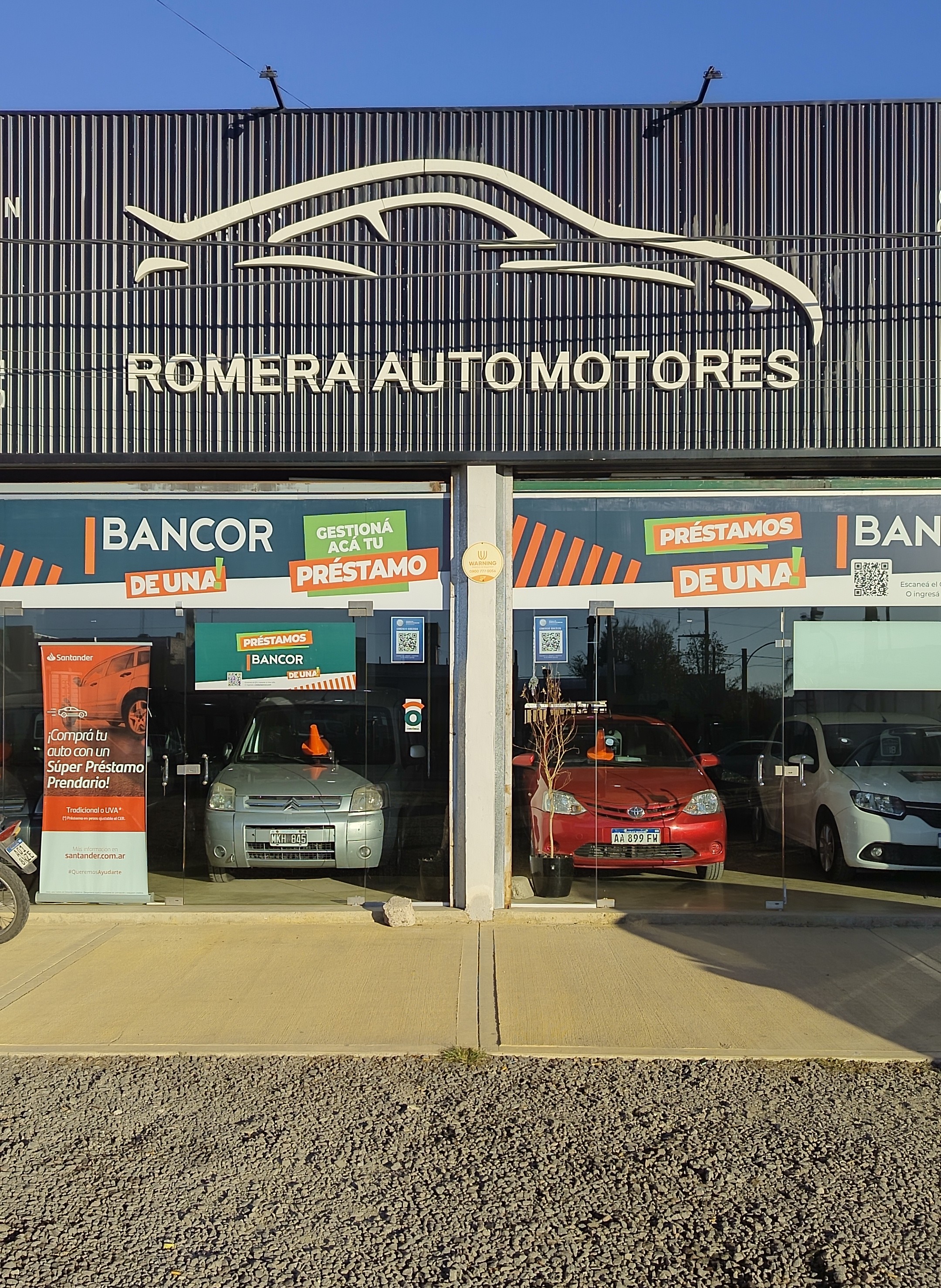 Fachada de Romera Automotores